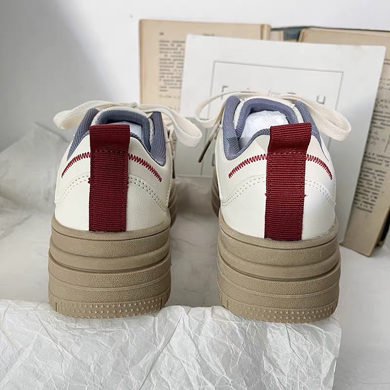 Giày thể thao phối màu hoạ tiết chất bao xịn