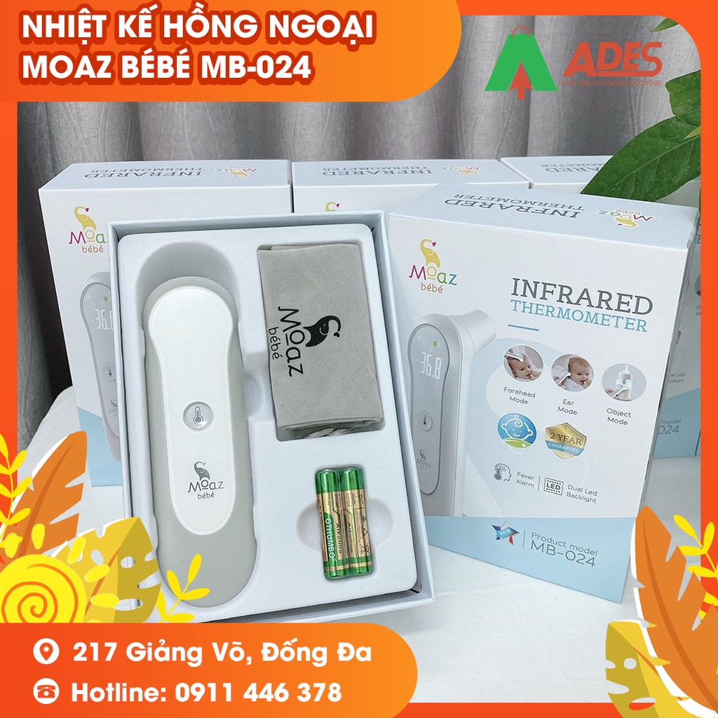 NHIỆT KẾ HỒNG NGOẠI MOAZ BÉBÉ MB-024