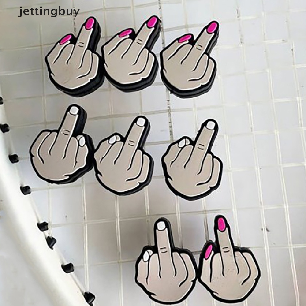 Vợt Đánh Tennis Rung Ngón Tay Giữa Hấp Thụ Sốc Mềm QDD