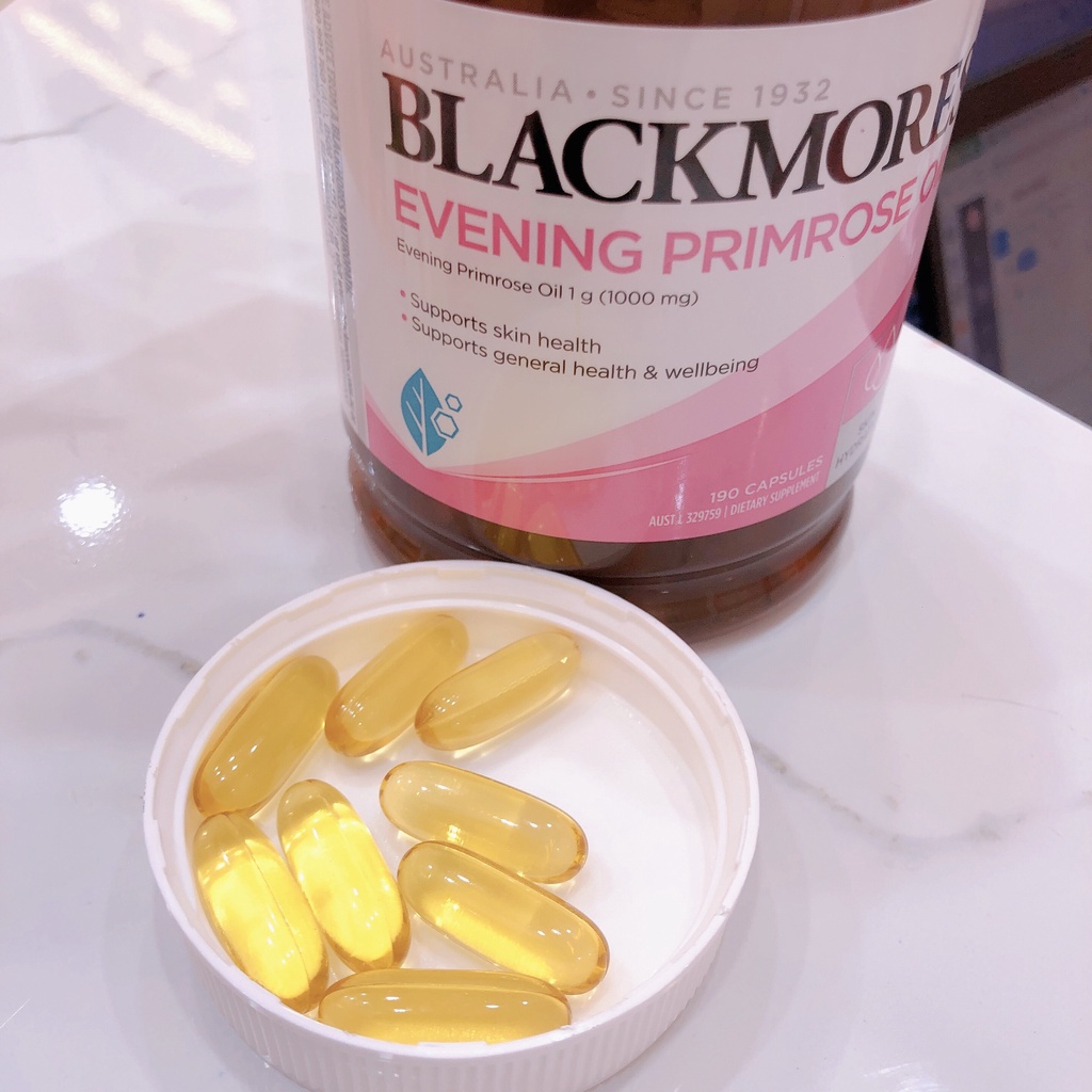 Viên uống tinh dầu hoa anh thảo blackmores evening primrose oil 10,20,40 viên chính hãng úc PynaBeauty