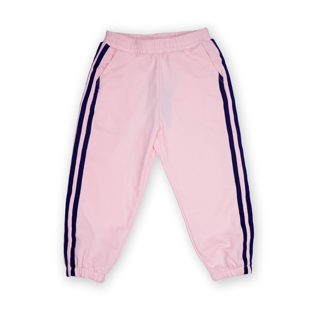 Quần dài trẻ em SAYME quần nỉ jogger thể thao bé trai bé gái bo gấu KCJO0012