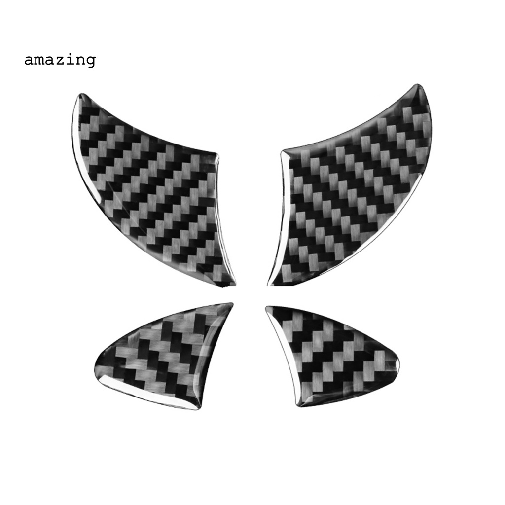 Bộ 4 Miếng Dán Logo Phía Trước Chống Ăn Mòn Cho Toyota Corolla 2014-2018