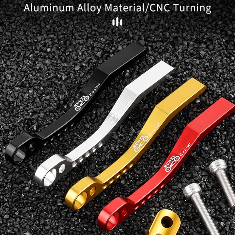 Muqzi Bộ Ổn Định Dây Xích Xe Đạp Bằng Hợp Kim Chống Rơi Màu Đen