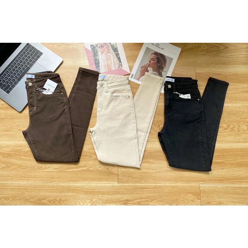 Quần skinny trơn ZR