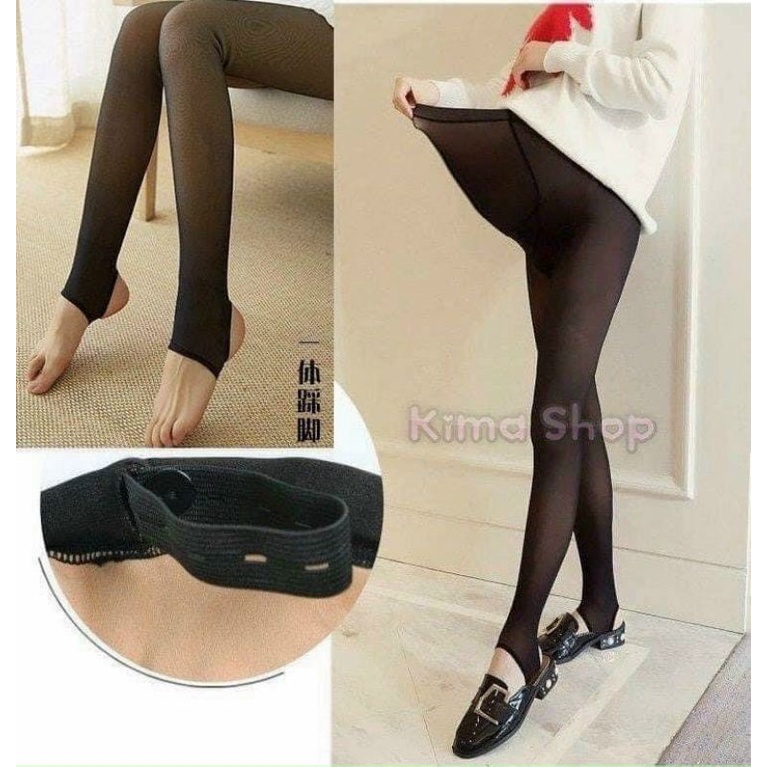 Quần tất bầu 3D 6S đánh lừa thị giác (loại có bàn và loại giẫm gót) có chun chỉnh bụng,co giãn thoải mái