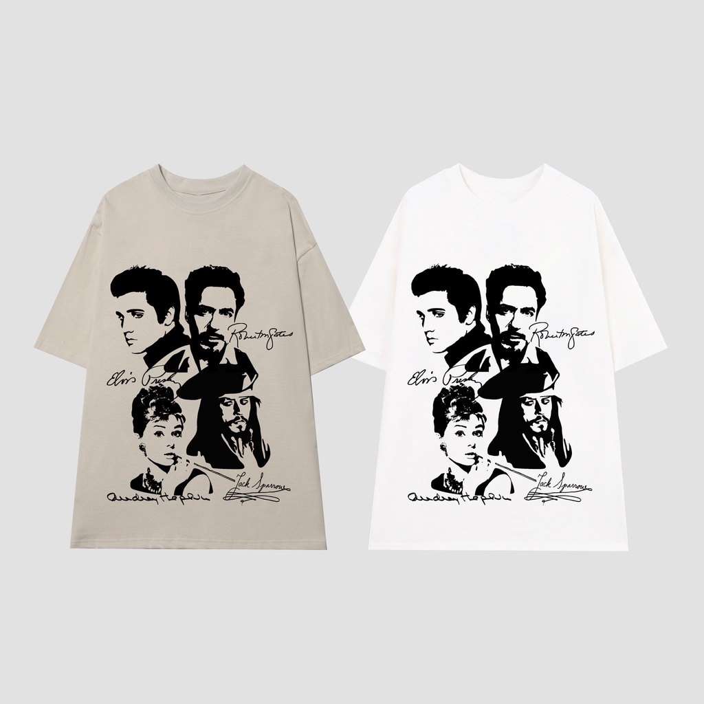 ÁO THUN FORM RỘNG NEVERMIND FOUR PEOPLE TEE, VẢI THUN 2 CHIỀU 100% COTTON