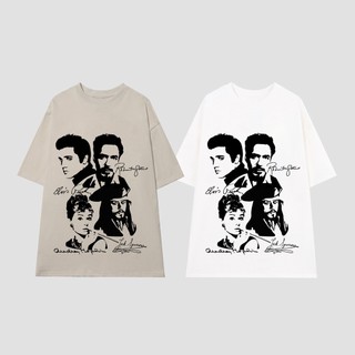 Áo thun form rộng nevermind four people tee, vải thun 2 chiều 100% cotton