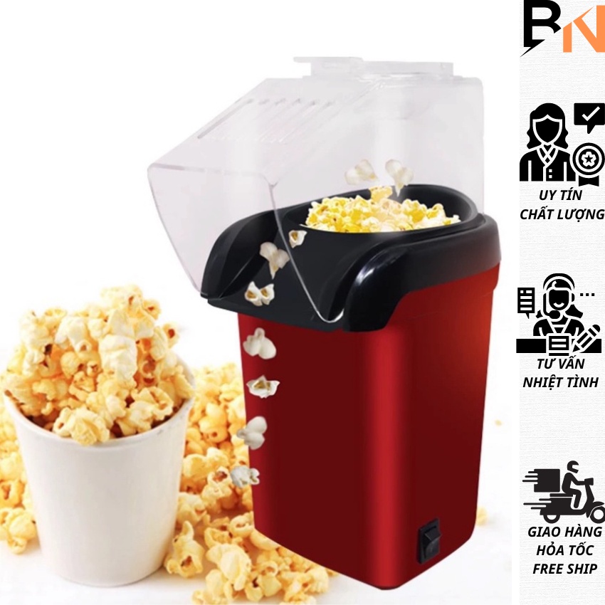 Máy nổ bỏng ngô - Máy làm bắp rang bơ tại nhà tiện dụng