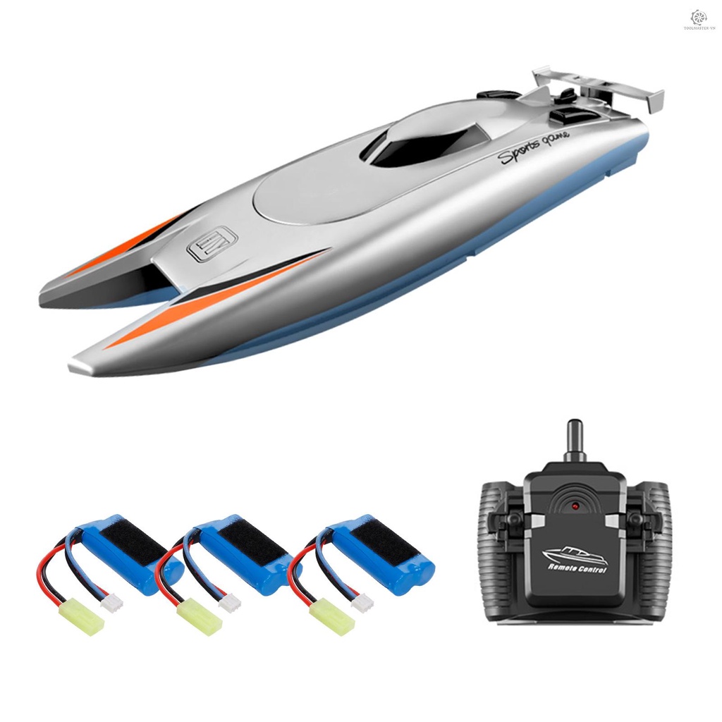 Thuyền Điều Khiển Từ Xa 805 RC 25KM / H Tốc Độ Cao 2 Kênh Chuyên Dụng