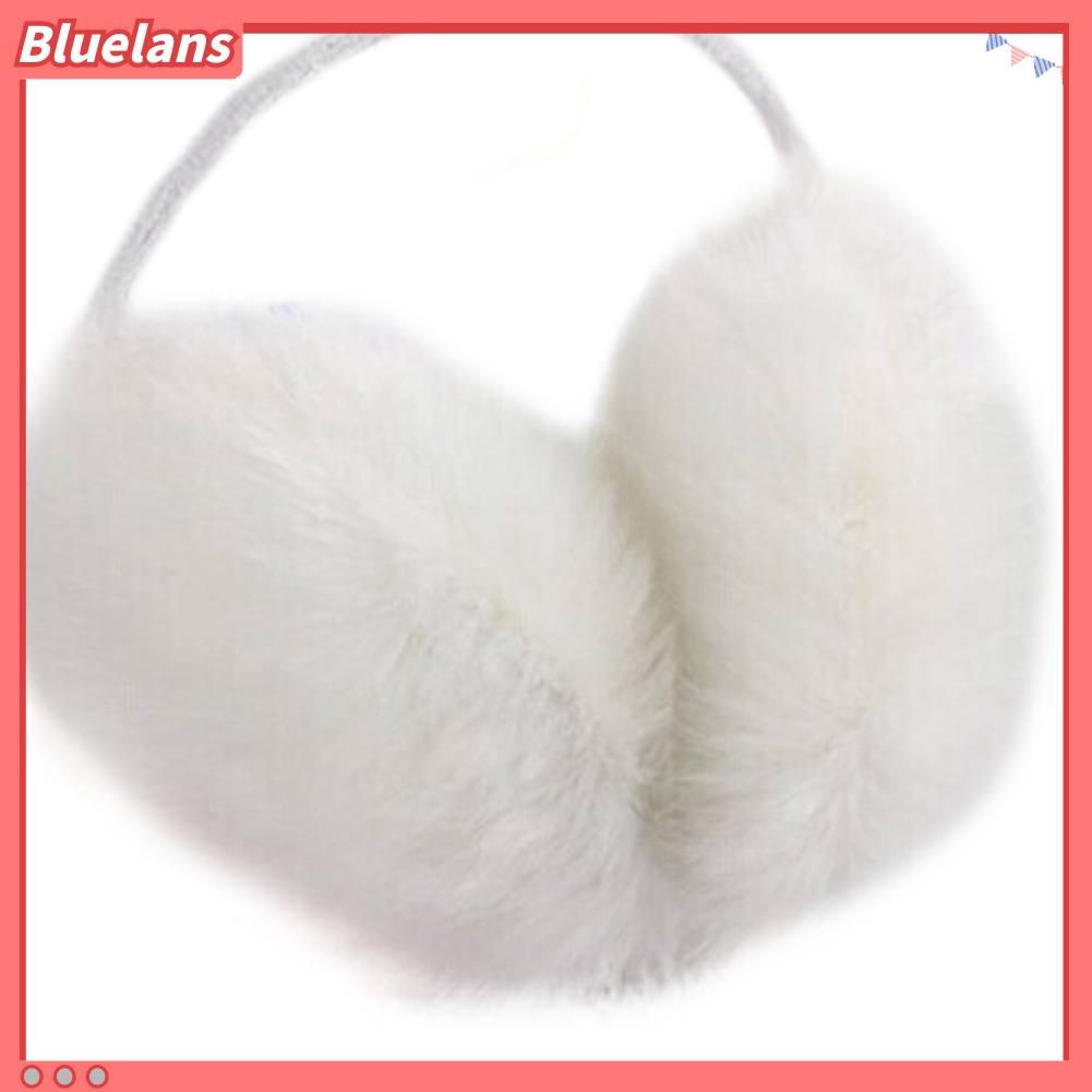 Bông Chụp Tai Phủ Lông Giả Mềm Mại Giữ Ấm Mùa Đông Thời Trang Cho Nữ