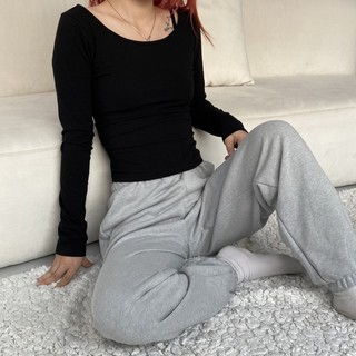 [𝓈𝒾𝑒𝓎𝑜𝓊] basic oversize sweatpants - quần nỉ dáng rộng oversize