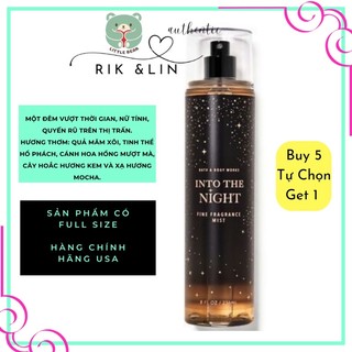 Auth_ into the night xịt thơm toàn thân body mist usa