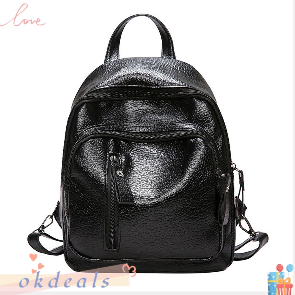 Ba Lô Da PU Sức Chứa Lớn Chất Lượng Cao Cho Nữ