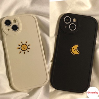 Ốp Lưng Điện Thoại cho Redmi Note 11 11S 10 10S 9S 9 8 7 10C 10A 9C 9A 9T X3 NFC GT M3 Pro 5G 4G Oval Big Eye Soft Phone Case Motif Cute Moon and Sun
