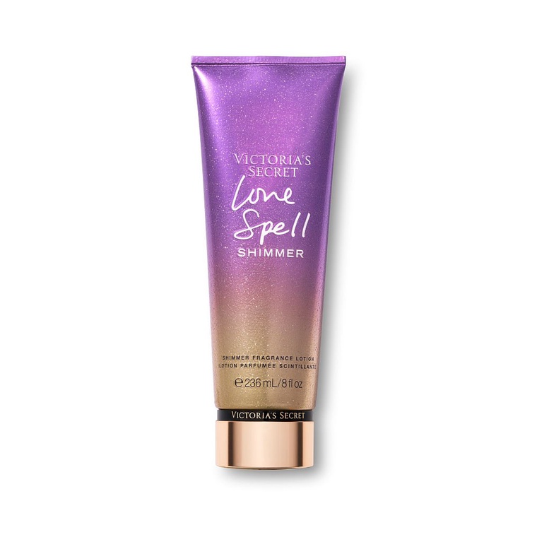 Love Spell Shimmer - Sữa dưỡng thể toàn thân có kim tuyến, Hàng Victorias Secret USA