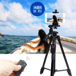Chân đế chụp hình điện thoại máy ảnh Yunteng VCT5208