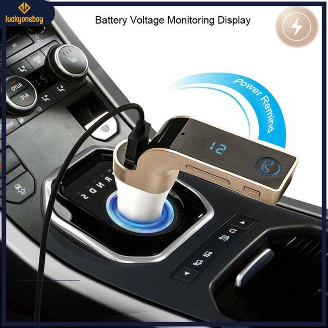 1 Máy Nghe Nhạc MP3 Kiêm Đài FM Rảnh Tay Có Cổng Sạc USB Cho Xe Hơi | BigBuy360 - bigbuy360.vn