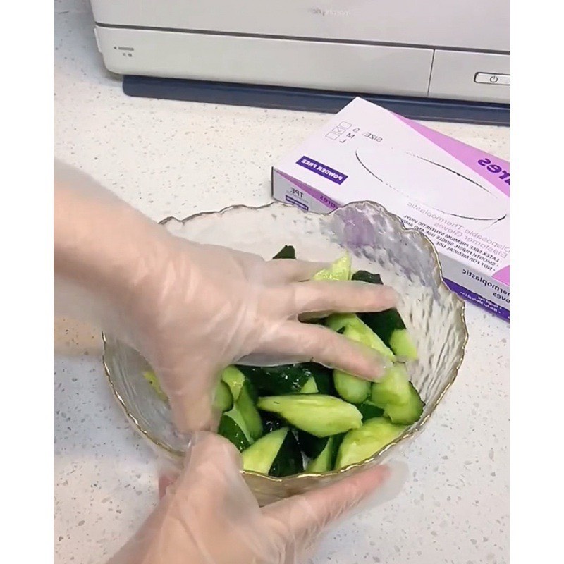 Găng tay nấu ăn làm bếp siêu dai Victoria Bay chất liệu TPE không mùi chống nhăn – Max siêu thị tiện ích