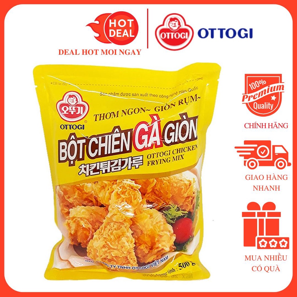 Bột Chiên Gà Giòn Ottogi 500G Chính Hãng