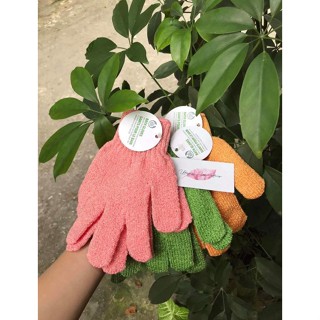  Găng tay tắm tẩy da chết the body shop 