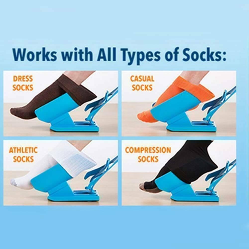 Zodiachavn Vớ Hỗ Trợ Mặc Quần Áo Nhanh Chóng Cho Nam Và Nữ Dễ Kéo