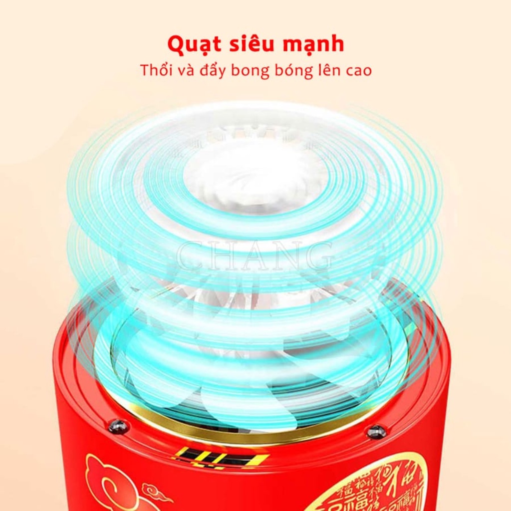 Máy Thổi Bong Bóng Tự Động Có Đèn Led Kèm Nhạc - Loa Bắn Bong Bóng Pháo Hoa Trang Trí Vui Nhộn Đón Tết