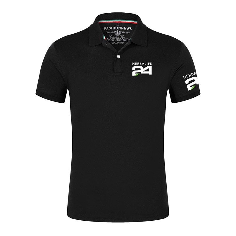 Mới Áo Thun Polo Tay Ngắn In Hình Herbalife 24 Thời Trang Dành Cho Nam