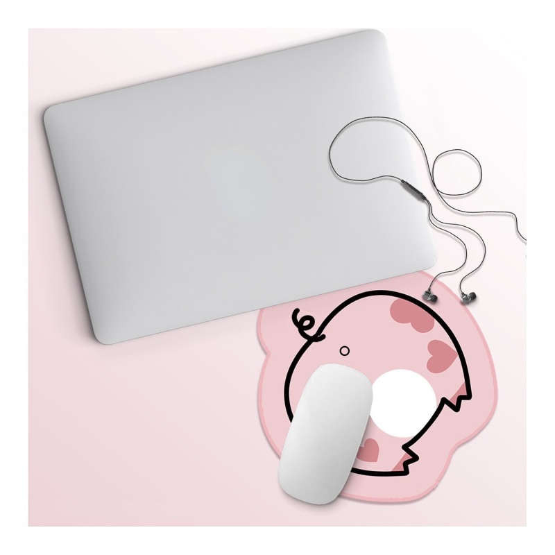 Thảm Lót Chuột Máy Tính Để Bàn Chống Trượt Hình Chú Heo Hoạt Hình Đáng Yêu