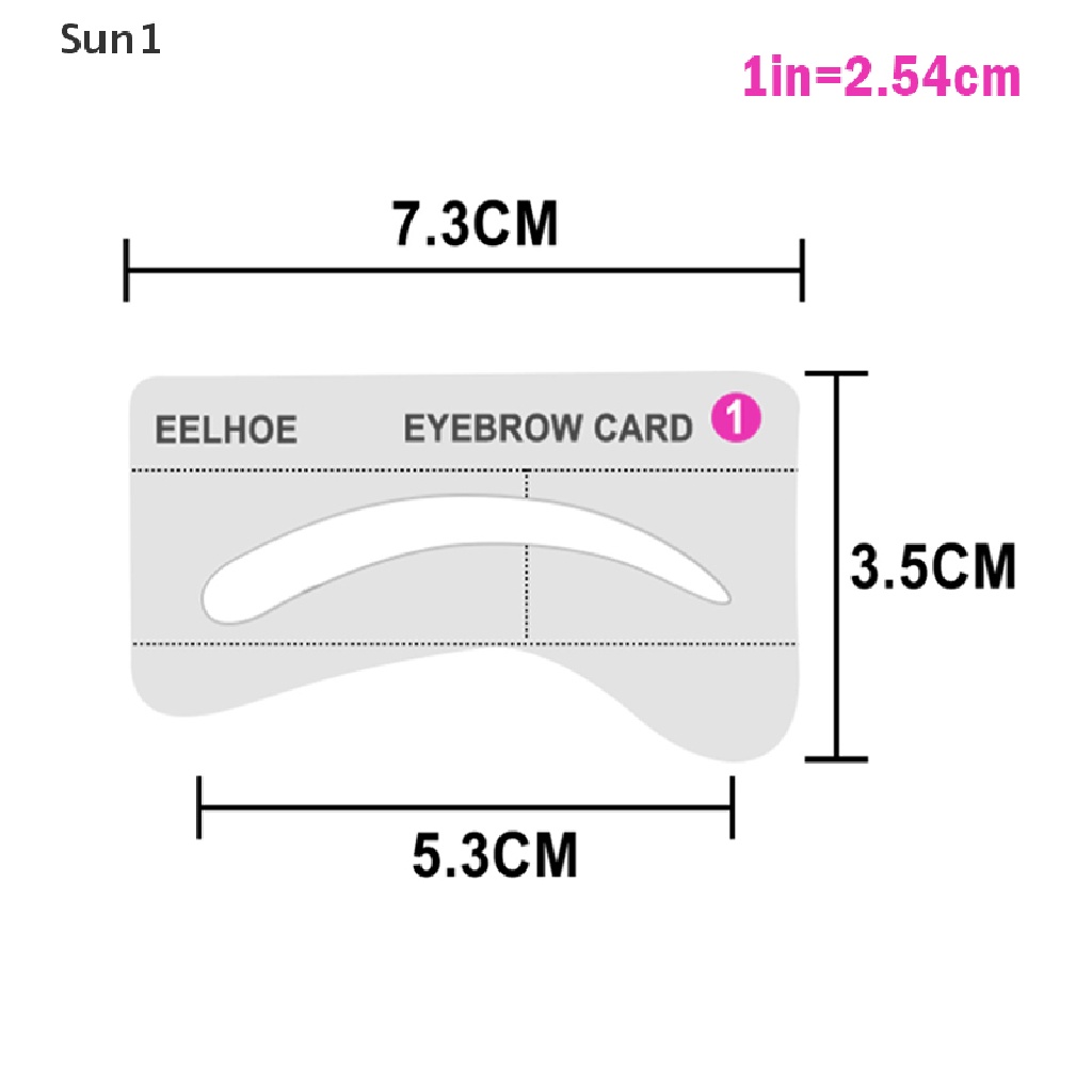 1 Bộ Sáp Và Con Dấu Trang Điểm Lông Mày Chống Nước Tiện Dụng