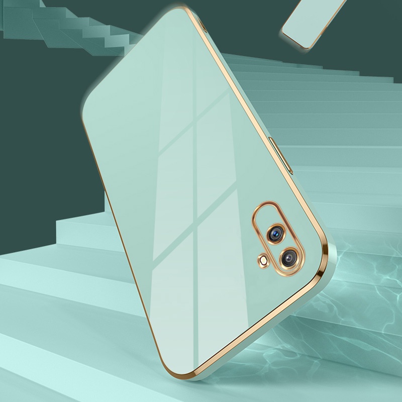 Ốp Điện Thoại gel silica Mạ Điện Cho oppo realme c3 c3i rmx2027 rmx2020 rmx2021