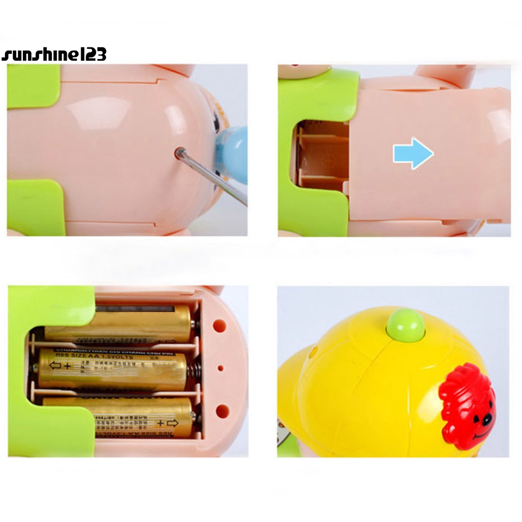 Bộ 123 món đồ chơi búp bê tập bò không độc hại cho bé