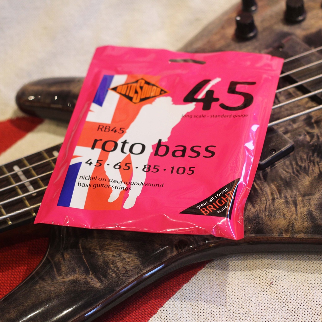 [HCM] Dây Đàn Guitar Bass RB40-5, RB45, RB40  Rotosound Nickel 4 Dây, 5 Dây