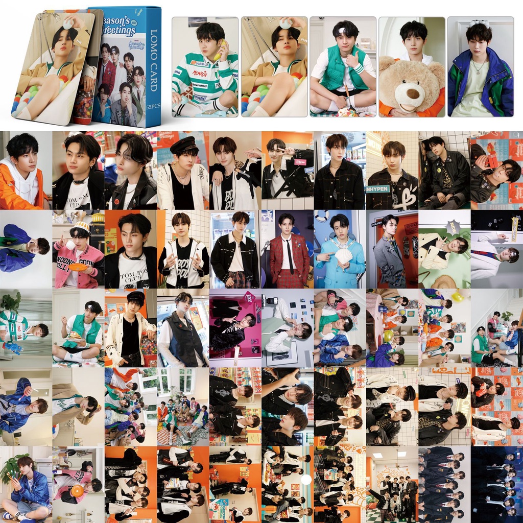 2023 Enhypen Album  photocard HEESEUNG JAY Lomo Card
