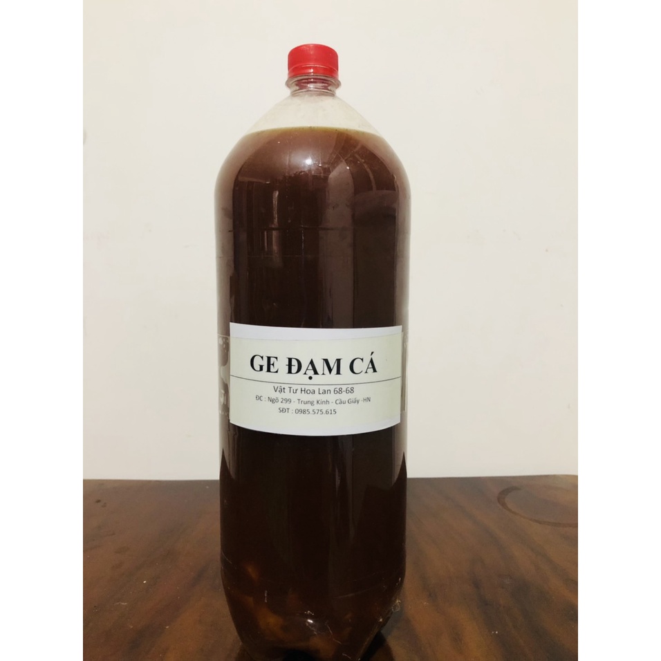 Phân Đạm Cá - Ge Đạm cá - 1000ml - ủ vi sinh Trứng Chuối sữa - Phân Bón Hữu Cơ - Chuyên Bón hoa Hồng , hoa lan