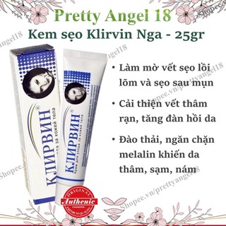 Kem sẹo klirvin nga, sẹo nga