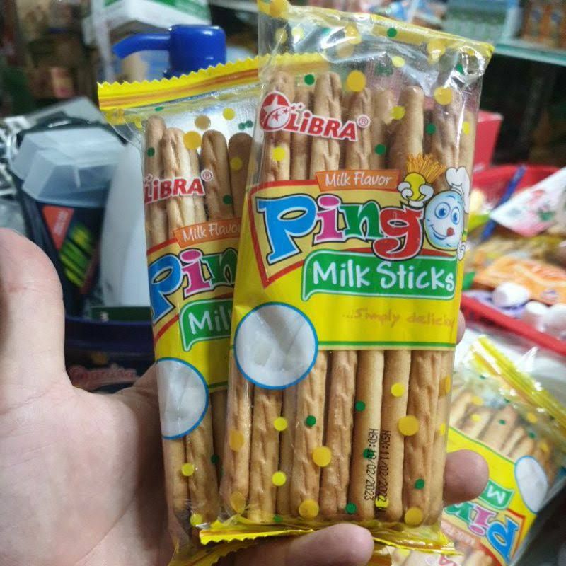 BÁNH QUY PINGO MILK STICK 414GR