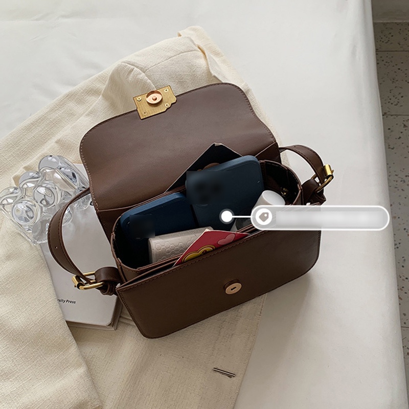 Túi Đeo Chéo Hình Vuông Nhỏ Đơn Giản Dễ Phối Đồ Thời Trang Cho Nữ