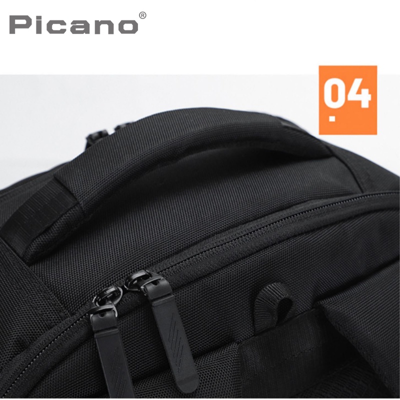 Balo nam đựng laptop cao cấp, balo công sở, balo đi học, đi làm đa năng chống thấm siêu bền Picano BLP612