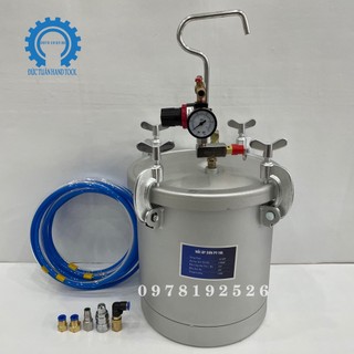 Nồi áp sơn 10 lít sử dụng phun sơn pu , sơn kim loại , sơn tổng hợp - dùng hơi khí nén