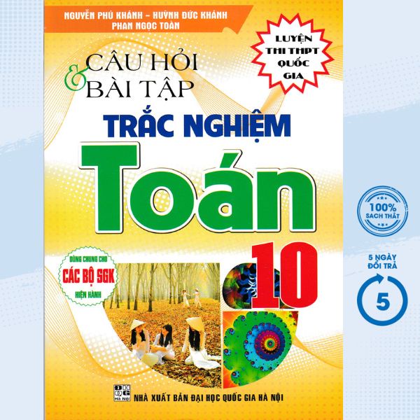 Sách - Câu Hỏi & Bài Tập Trắc Nghiệm Toán 10  - HA