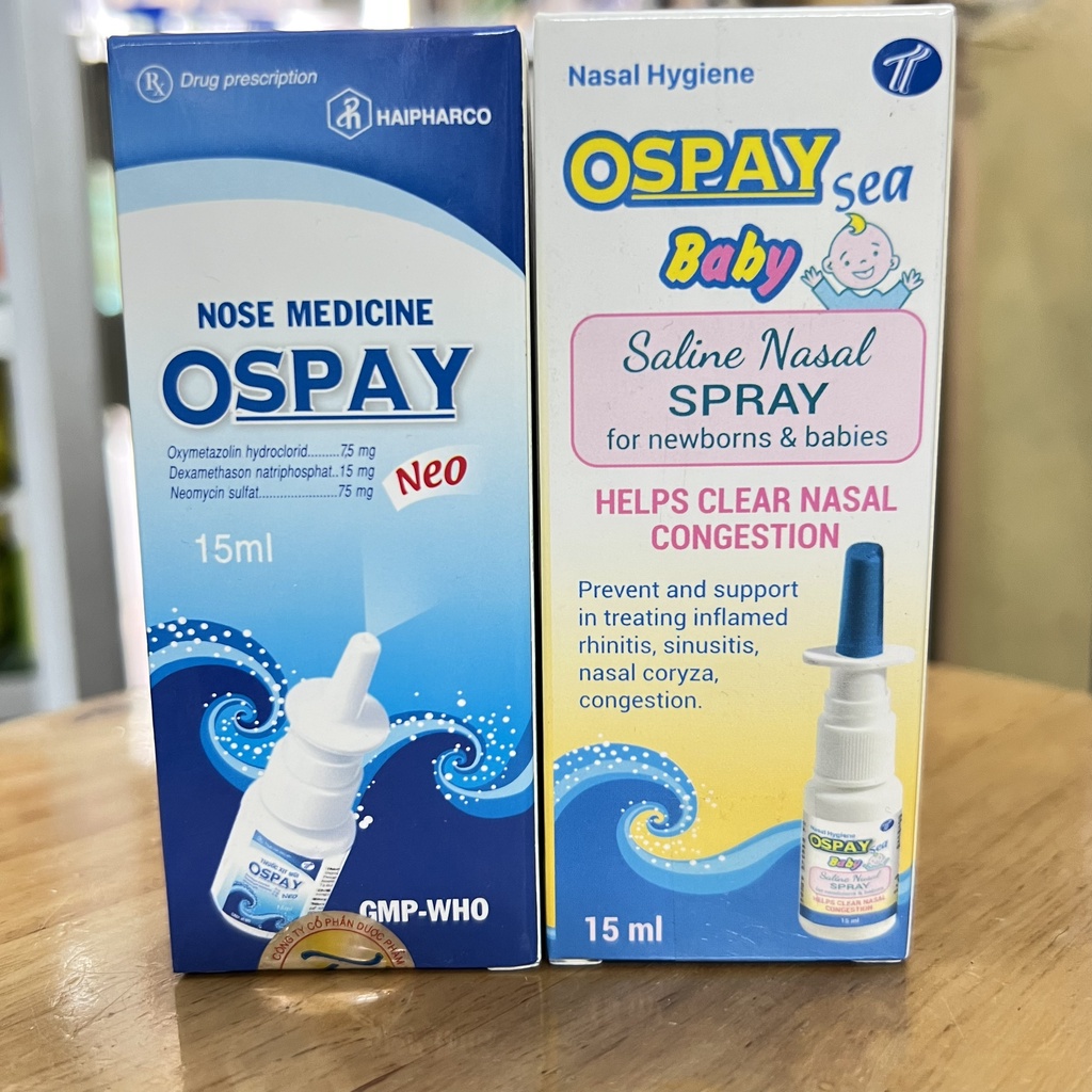 Xịt Ospay Baby, Ospay NL lọ 15ml
