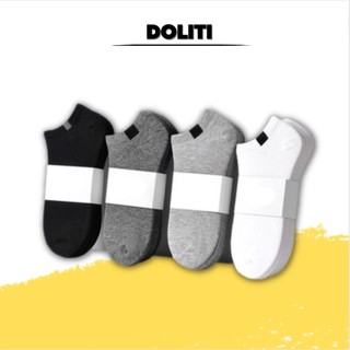Combo 5 đôi tất nam cổ ngắn kháng khuẩn unisex phù hợp nam nữ công sở