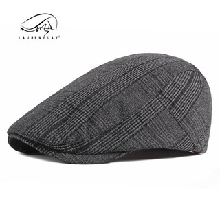 Mũ nồi bê rê nón beret sọc caro nam arm-1286