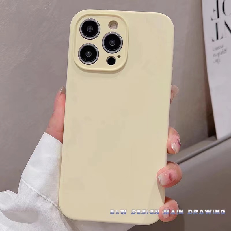 Ốp Điện Thoại Silicon Dẻo Chống Rơi Bảo Vệ Lens Cho IPhone14 / 13 / 12 / 11 / Plus / Pro / Max