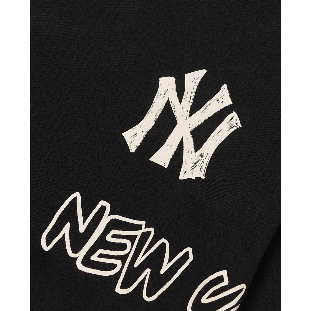 Áo Nỉ Sweatshirt MLB Grafitti Mega Overfit 3AMTZ0224