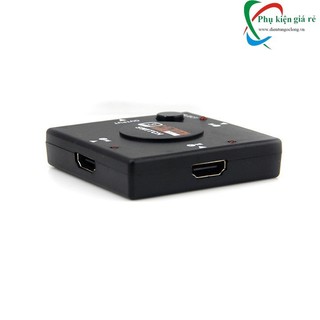 Hub Chia Tín Hiệu HDMI 1080p 3 In 1 Out Switch HDMI