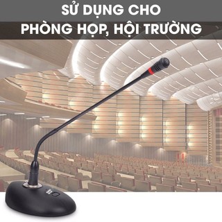 Micro hội nghị có dây hiệu sennheiser, shure tốt nhất hiện nay- micro để bàn - micro phòng họp - micro cổ ngỗng có dây