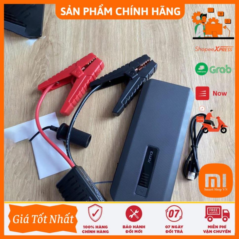Bộ kích điện bình ắc quy xe ô tô Xiaomi 70mai Midrive PS06 Car Jump Starter Max - Hàng Chính Hãng