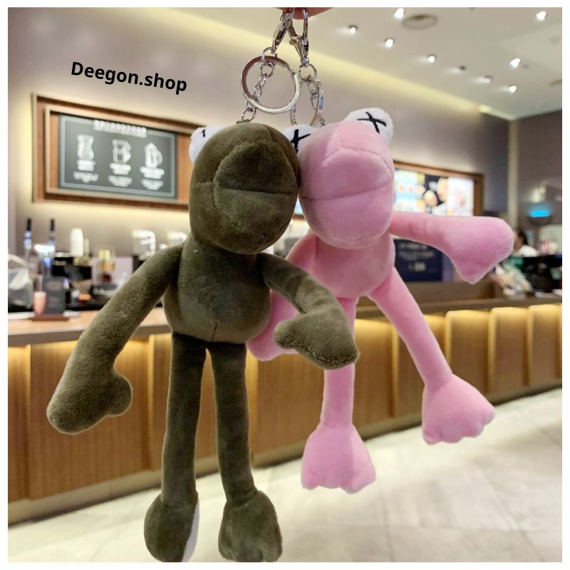 Móc khóa thú nhồi bông thời trang,Móc chìa khóa dễ thương treo balo cặp túi xách hàn quốc