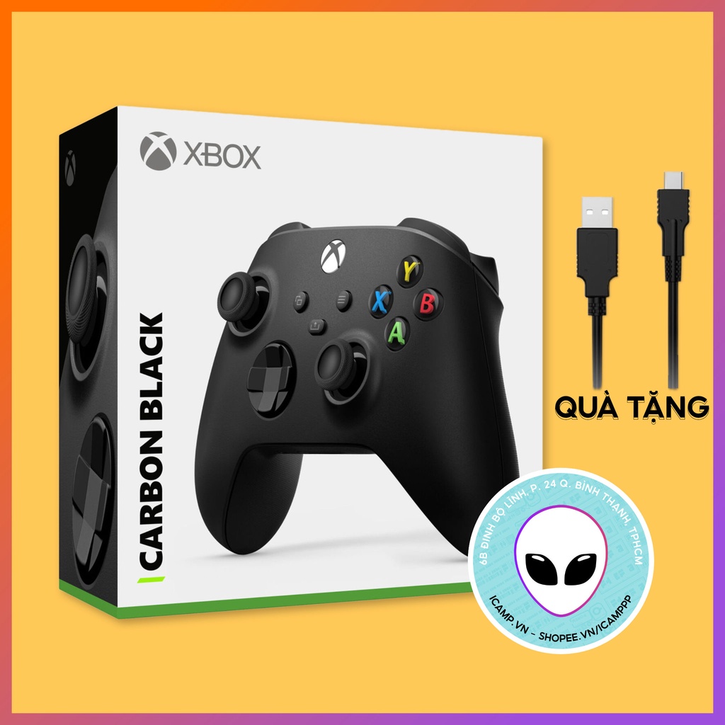 Tay cầm Xbox Wireless Controller Series X/S chính hãng - Tặng cáp sạc Type-C 2m - Bảo hành 6 tháng